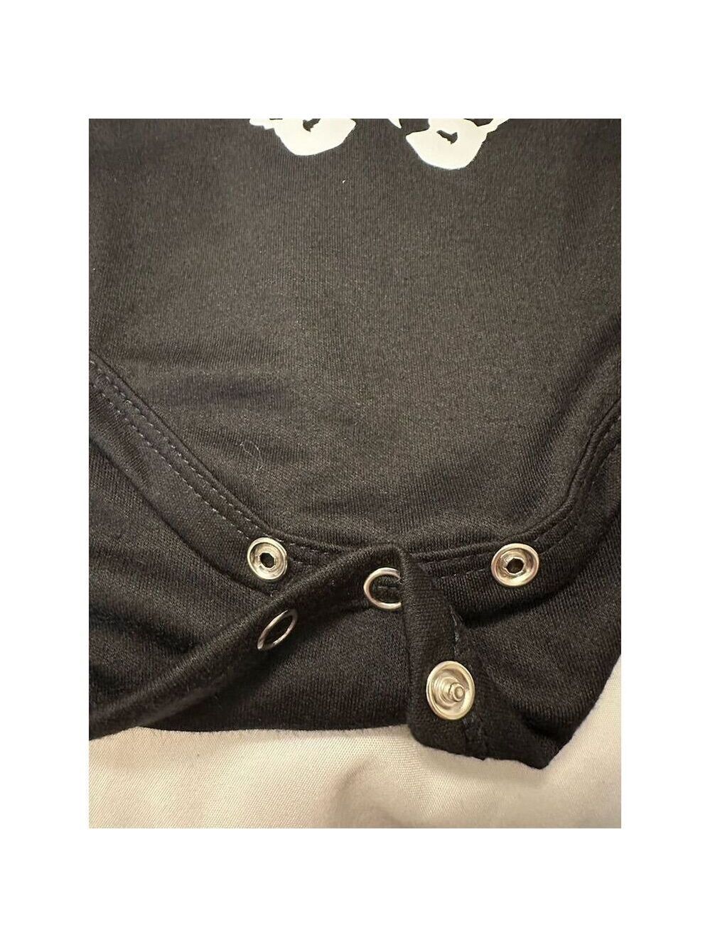 Workin' In The Garage With Daddy Baby Bodysuit Black 3-6M Unisex - Picture 4 of 4